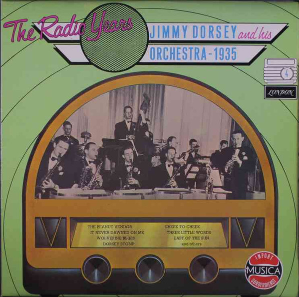 Copertina THE RADIO YEARS-1935