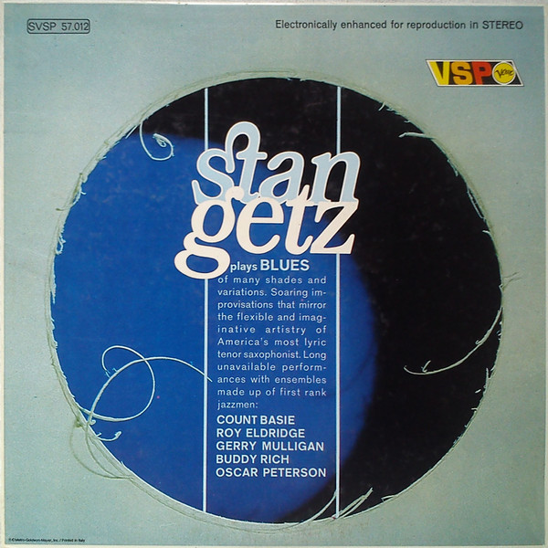Copertina STAN GETZ BLUES