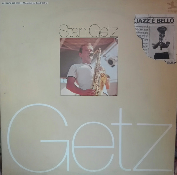 Copertina GETZ - JAZZ E' BELLO - GATEFOLD SLEEVE