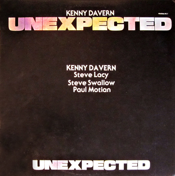Copertina UNEXPECTED