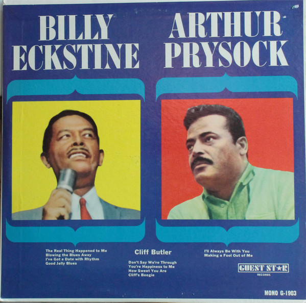 Copertina BILLY ECKSTEIN MEETS ARTHUR PRYSOCK