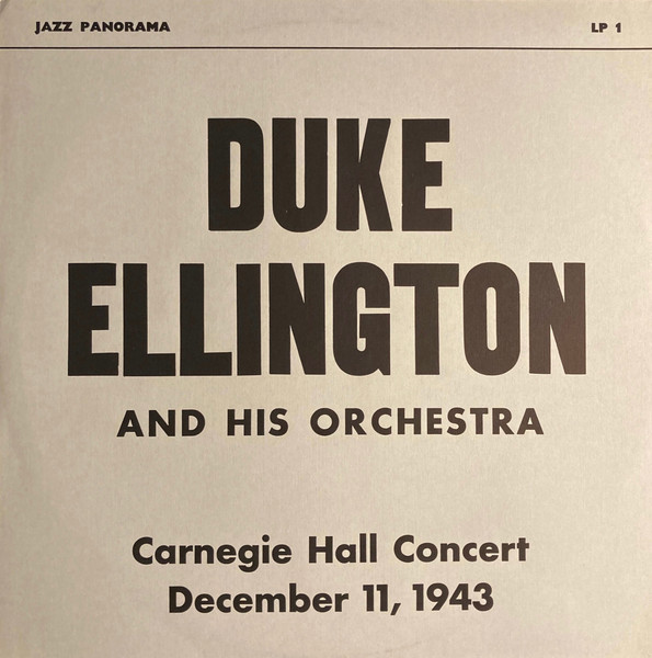 Copertina CARNEGIE HALL CONCERT,DIC 11,1943