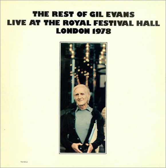 Copertina THE REST OF GIL EVANS AT THE ROYAL FESTIVAL HALL LONDON 1978