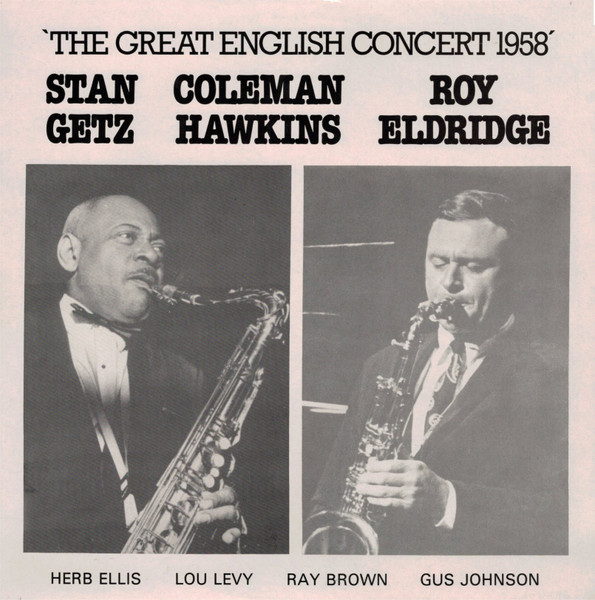 Copertina THE GREAT ENGLISH CONCERT 1958'