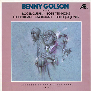Copertina BENNY GOLSON WHIT B.TIMMONS,L.MORGAN EALTRI REC. IN PARIS & N.Y.