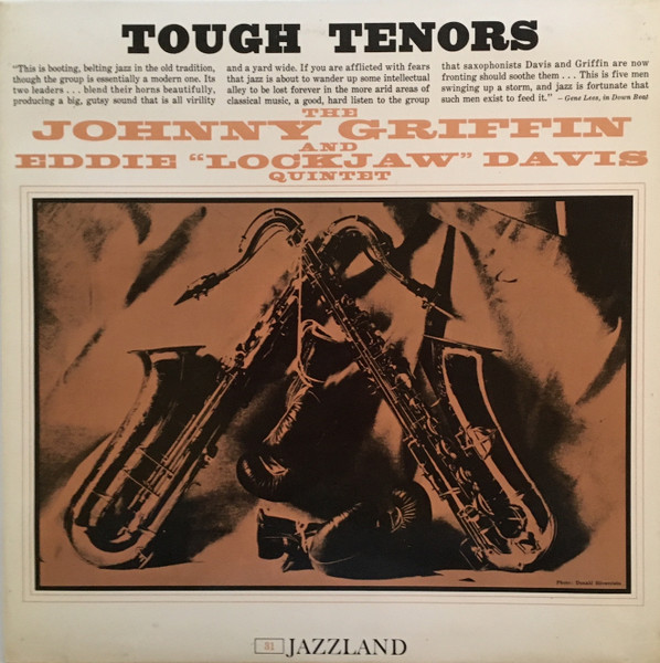 Copertina TOUGH TENORS:J.GRIFFIN AND E.L.DAVIS