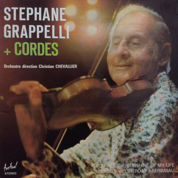 Copertina STEPHANE GRAPPELLI + CORDES