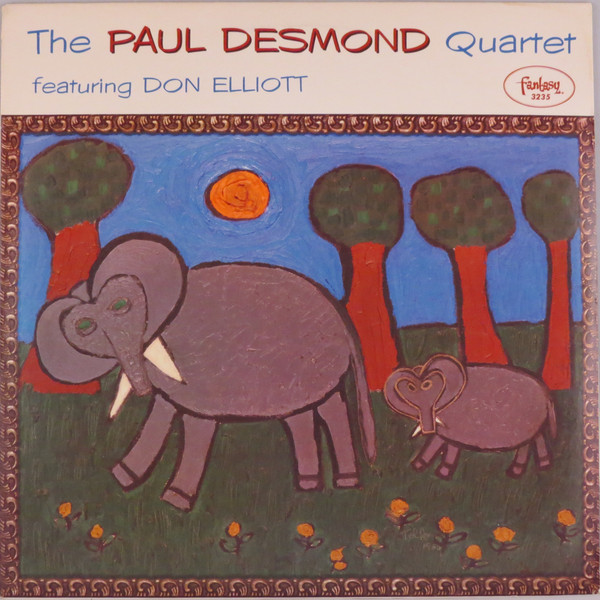 Copertina PAUL DESMOND QUARTET FEATURING DON ELLIOTT