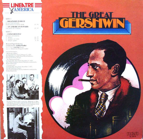 Copertina THE GREAT GERSHWIN
