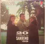 Copertina 20 CANZONI DI SAN REMO 1959