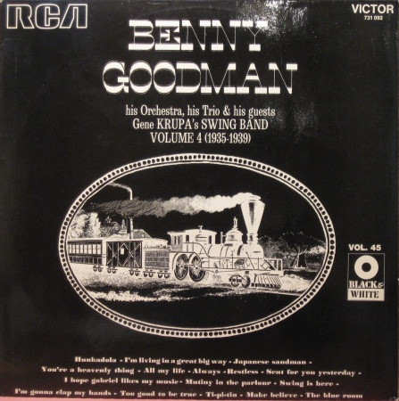 Copertina B.G. HIS ORCH,HIS TRIO AND HIS GUEST-VOL.4
