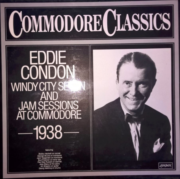 Copertina EDDIE CONDON JAM SESSION AT COMMODORE-1938