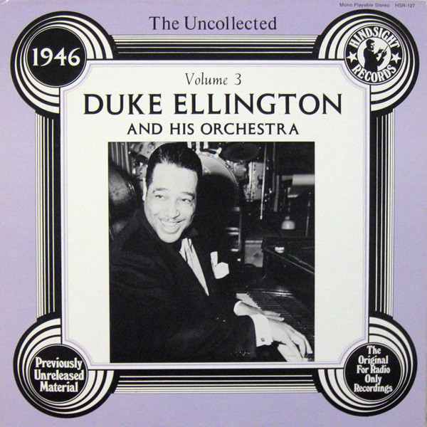 Copertina DUKE ELLINGTON AND HIS ORCH.-VOL.3-1946