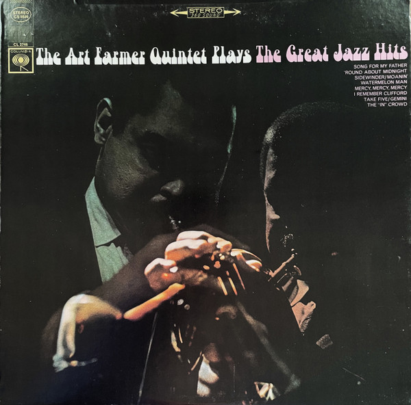 Copertina THE ART FARMER QUINTET PLAYS THE GREAT JAZ HITS