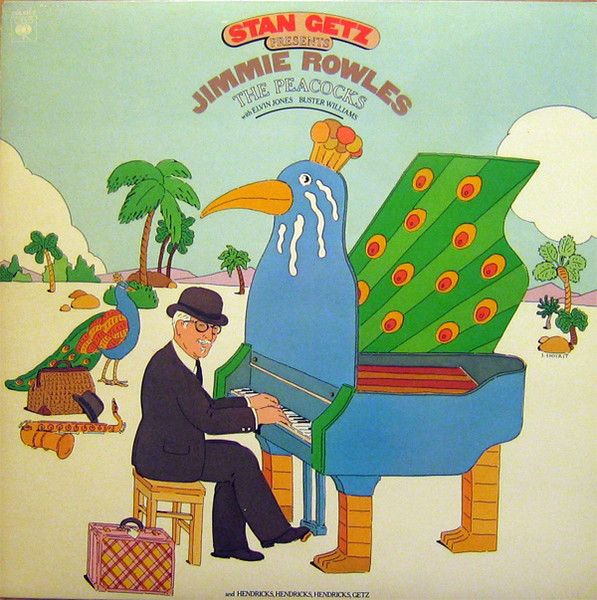 Copertina STAN GETZ PRESENT JIMMIE ROWLES-THE PEACOCK