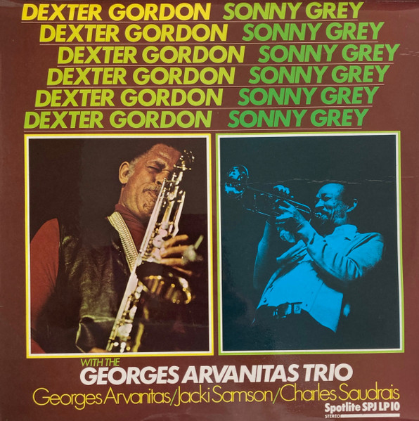 Copertina DEXTER GORDON-SONNY GREY WITH TRIO G.ARVANITAS