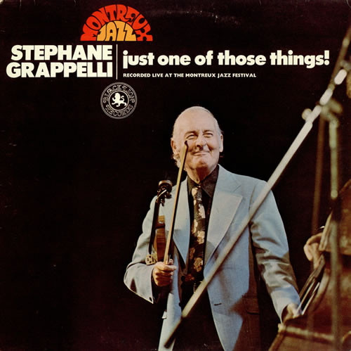 Copertina JUST ONE OF THOSE THINGS!-RECORDED LIVE AT THE MONTREUX J.F.