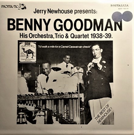 Copertina BENNY GOODMAN HIS ORCH,TRIO & QUARTET 1938-39