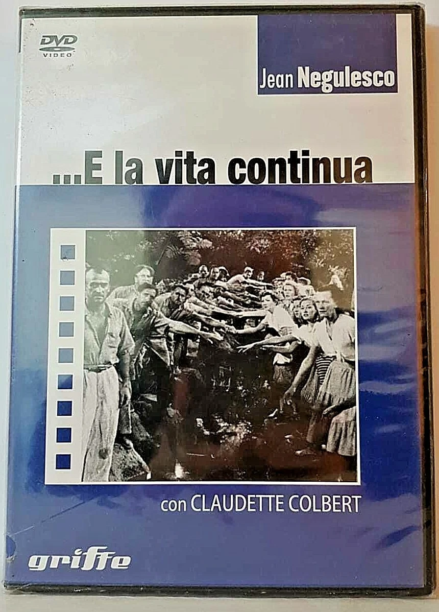 Copertina ...E LA VITA CONTINUA... - CLAUDETTE COLBERT