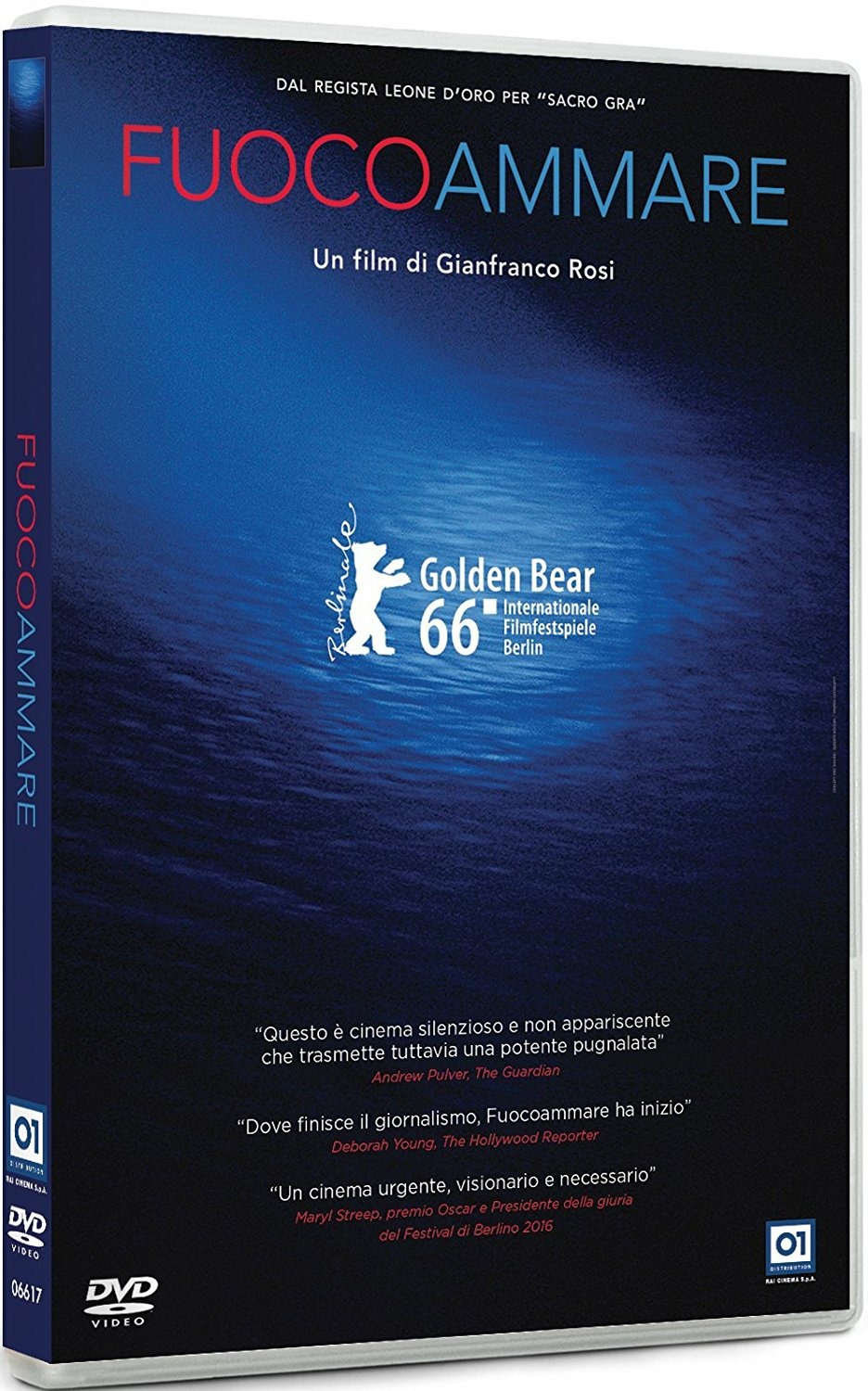 Copertina FUOCOAMMARE (Nuova Edizione Golden Bear)