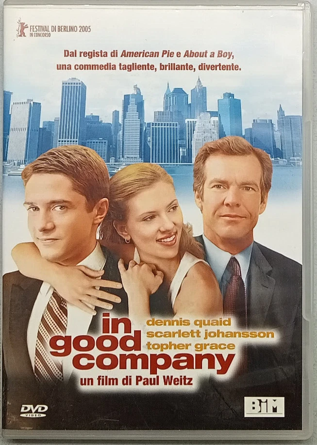 Copertina IN GOOD COMPANY - QUAID/JOHANSSON