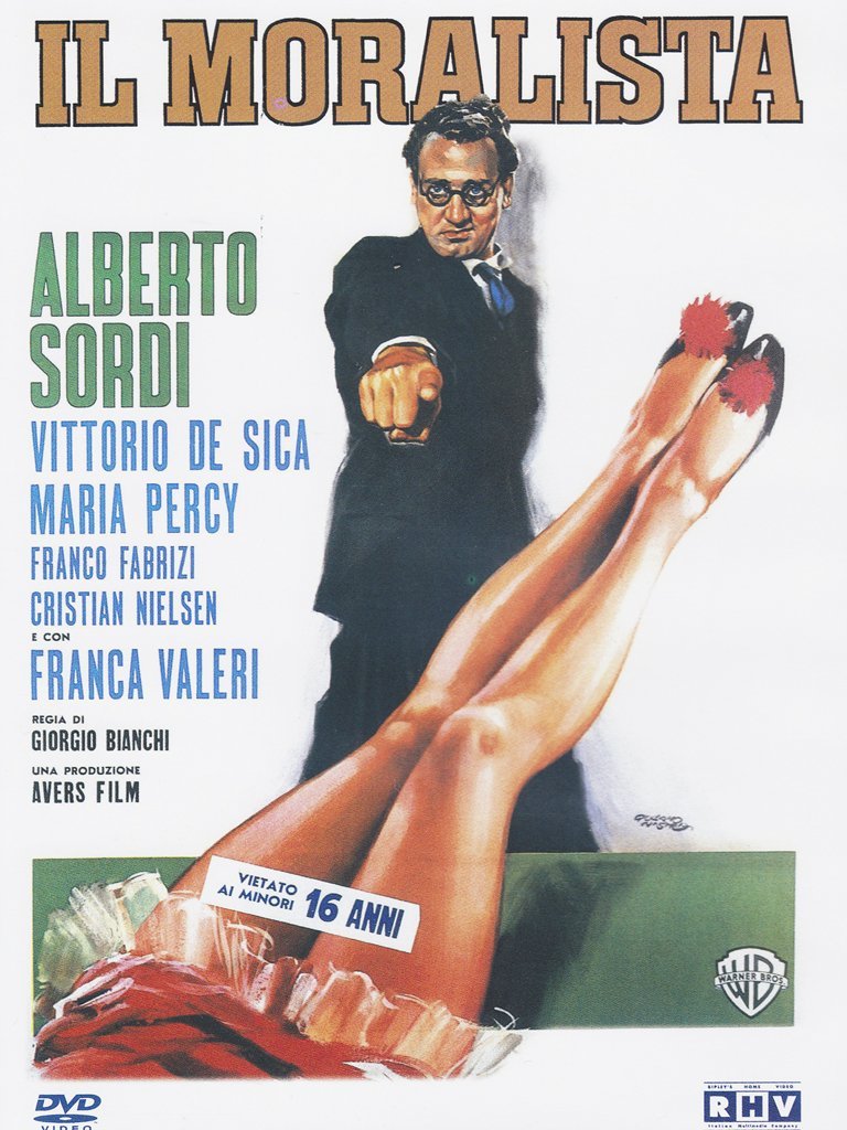 Copertina IL MORALISTA - ALBERTO SORDI