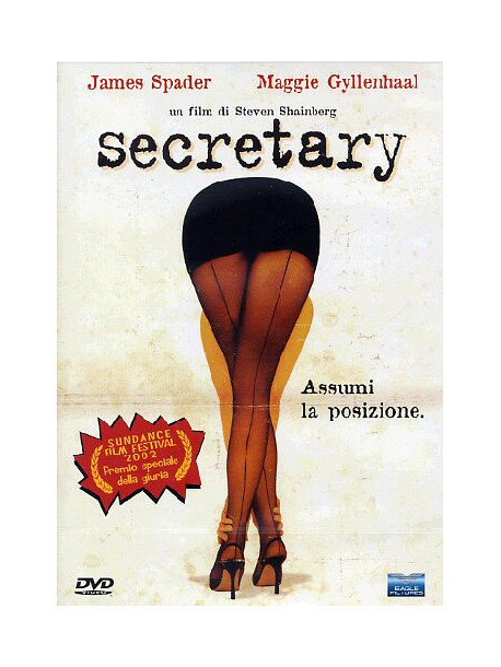 Copertina SECRETARY - SPADER/GYLLENHAAL