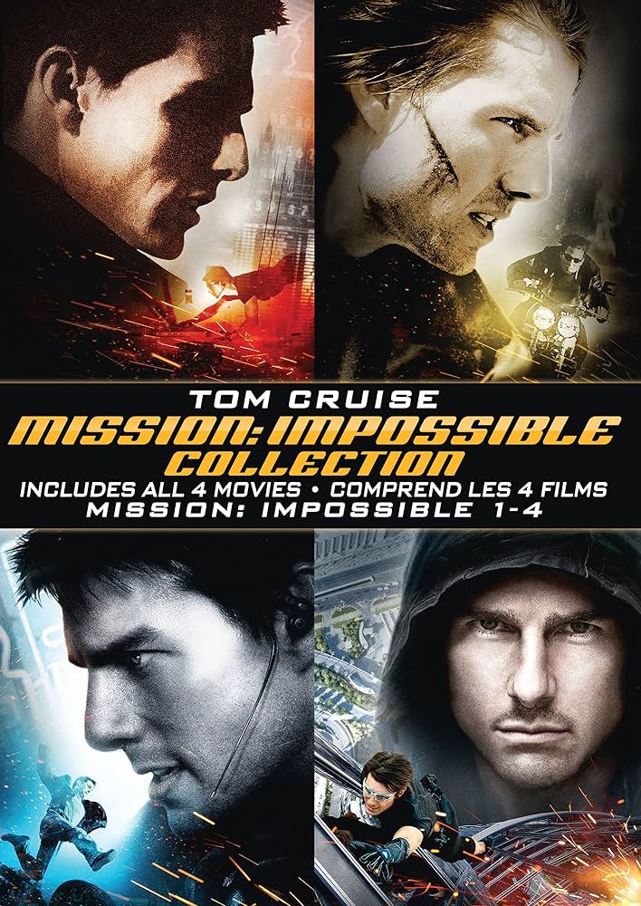 Copertina MISSION IMPOSSIBLE COLLECTION 1-4 (4 DVD)