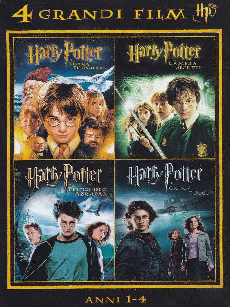Copertina HARRY POTTER ANNI 1-4 VOL.1