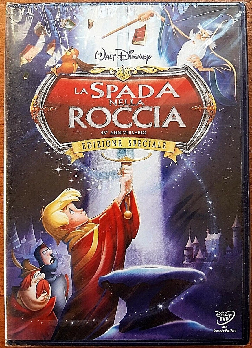 Copertina LA SPADA NELLA ROCCIA