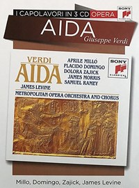 Copertina AIDA - DOMINGO/MILLO - LEVINE