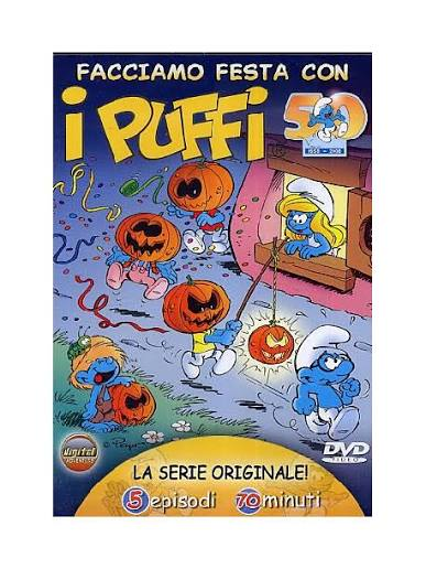 Copertina FACCIAMO FESTA CON I PUFFI