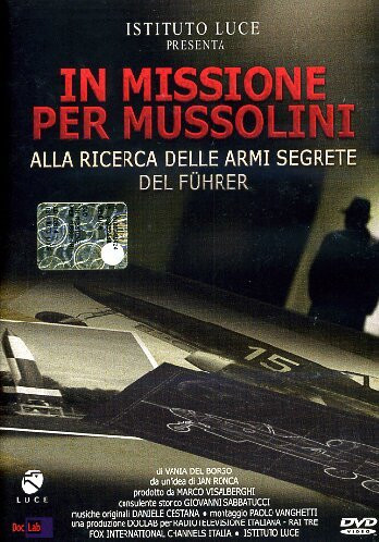 Copertina IN MISSIONE PER MUSSOLINI