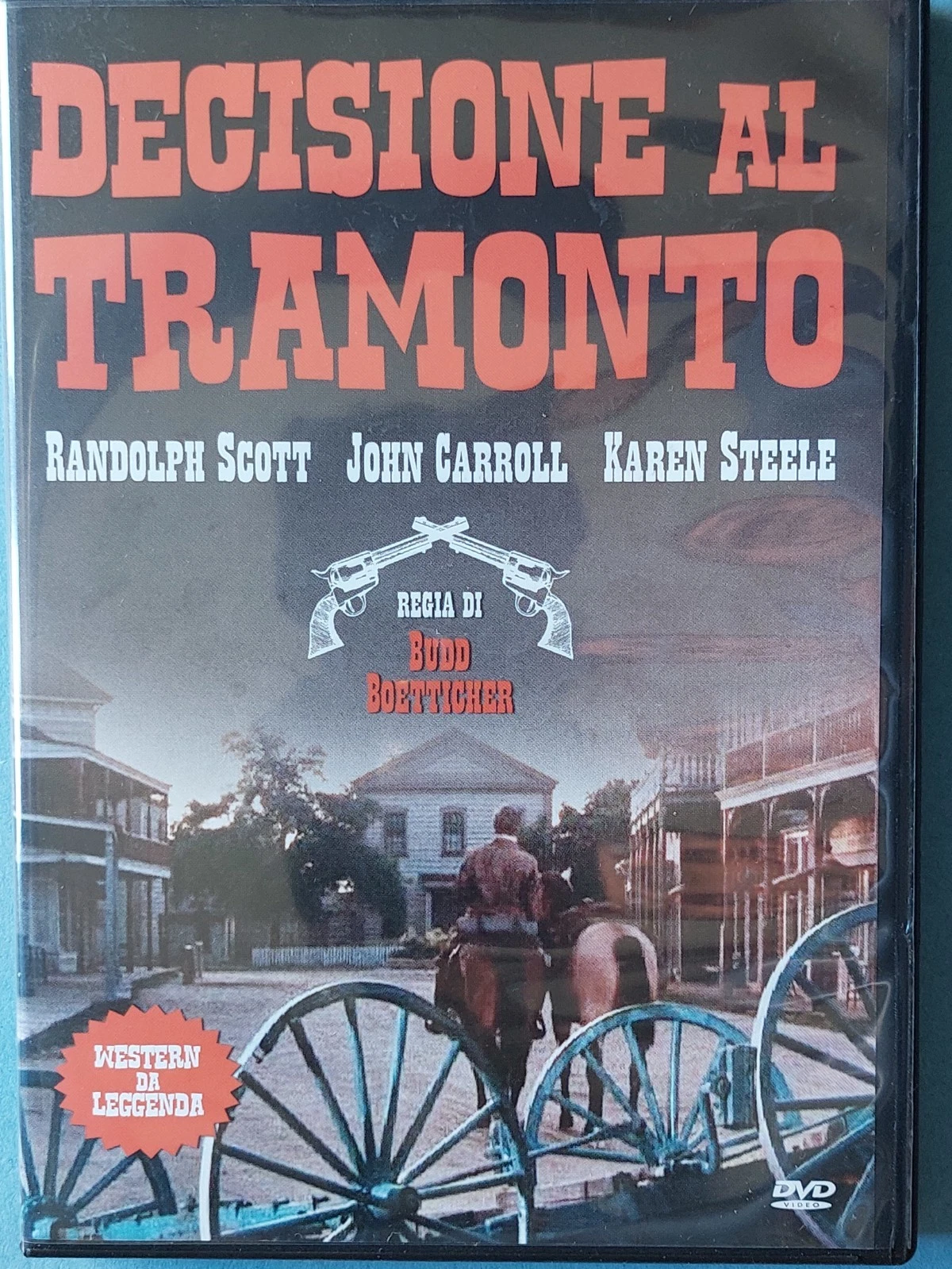 Copertina DECISIONE AL TRAMONTO-SCOTT/CARROLL