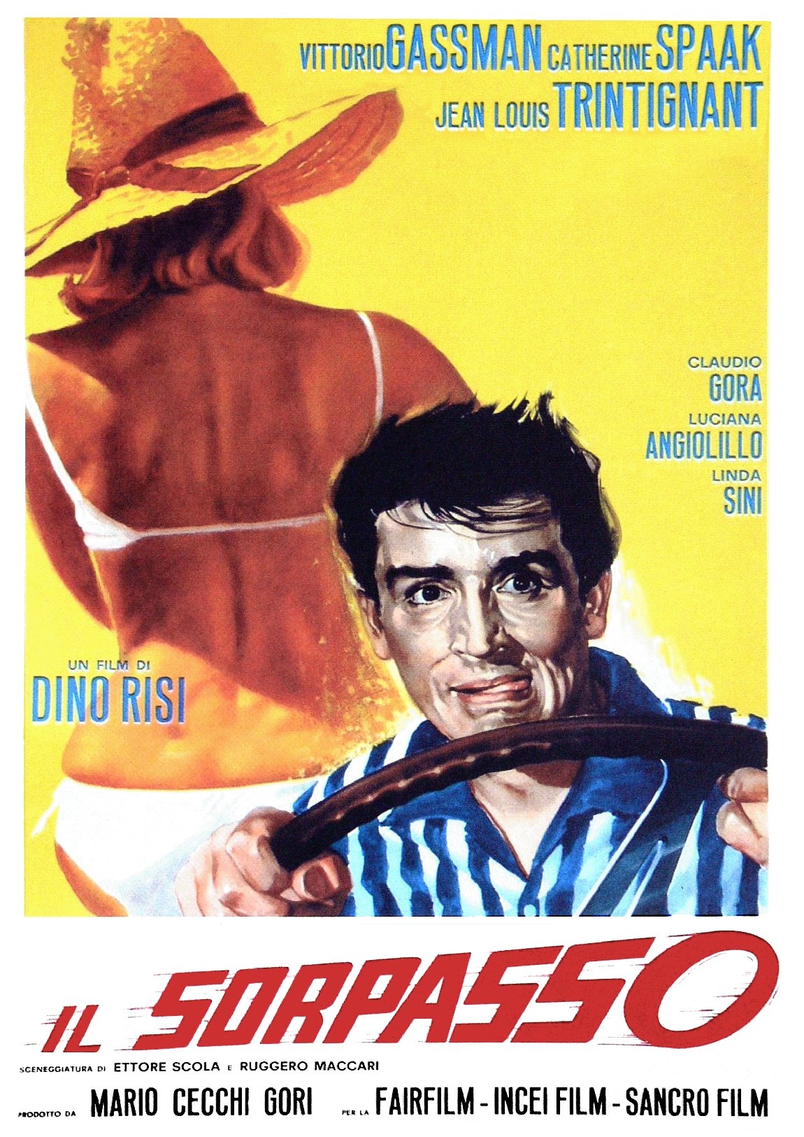 Copertina IL SORPASSO (NEW EDITION ) - GASSMAN V., TRINTIGNANT, SPAAK, GORA, ANGIOLILLO - RISI DINO - 0