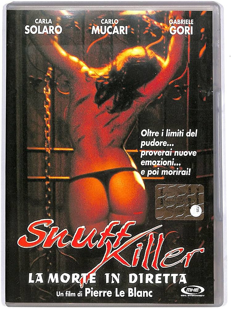 Copertina SNUFF KILLER - SOLARO/MUCARI