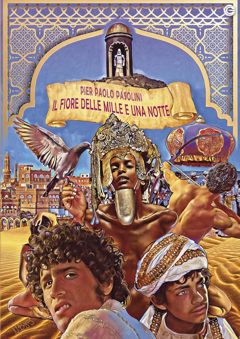 Copertina IL FIORE DELLE MILLE E UNA NOTTE - DAVOLI, CITTI F., BOUCHE, PELLEGRINI, MERLI, SAPIENZA - PASOLINI PIER PAOLO - 0