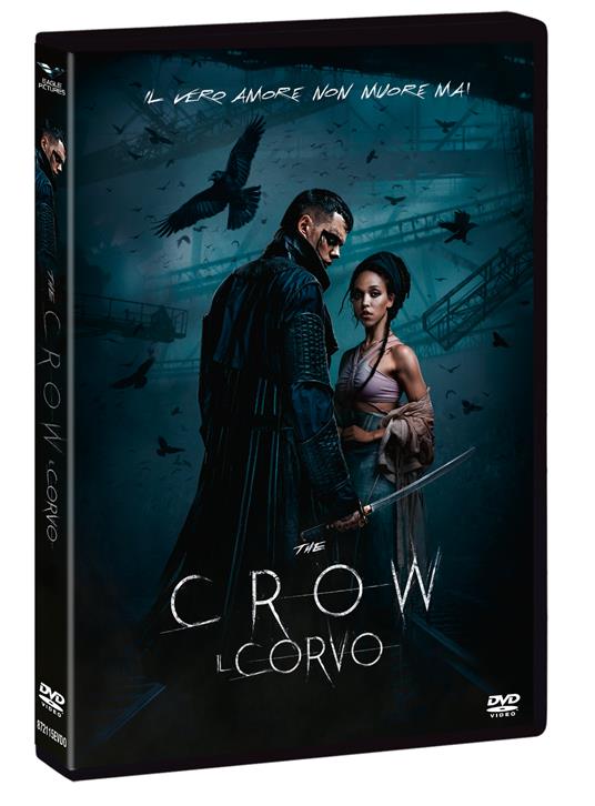 Copertina THE CROW - IL CORVO + CARD - SKARSGA RD,TWIGS,HUSTON - SANDERS RUPERT - 0