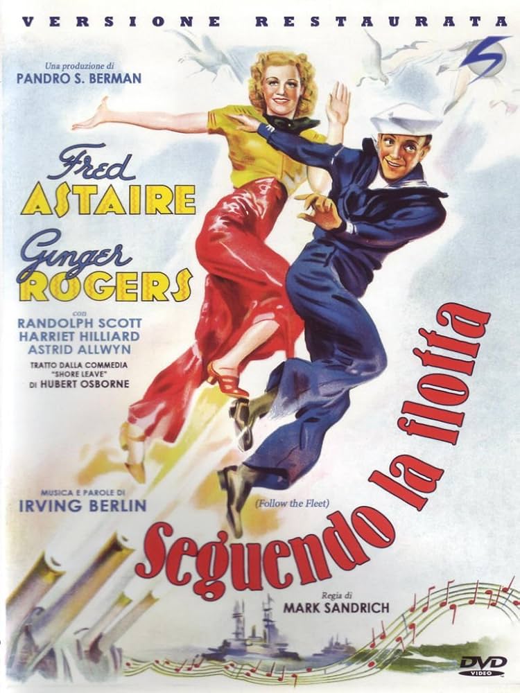 Copertina SEGUENDO LA FLOTTA-ASTAIRE/ROGERS