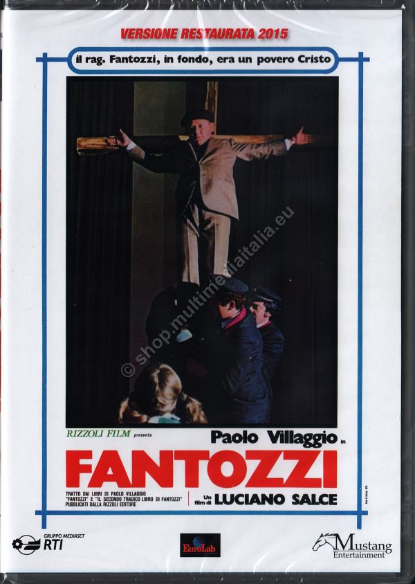 Copertina FANTOZZI - NUOVA EDIZIONE - VILLAGGIO, MAZZAMAURO, BOSISIO, REDER, D'ORSI, FERNANDO, ANATRELLI, PAOLONI - SALCE LUCIANO - 0