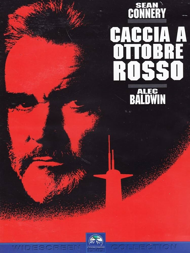 Copertina CACCIA A OTTOBRE ROSSO - CONNERY