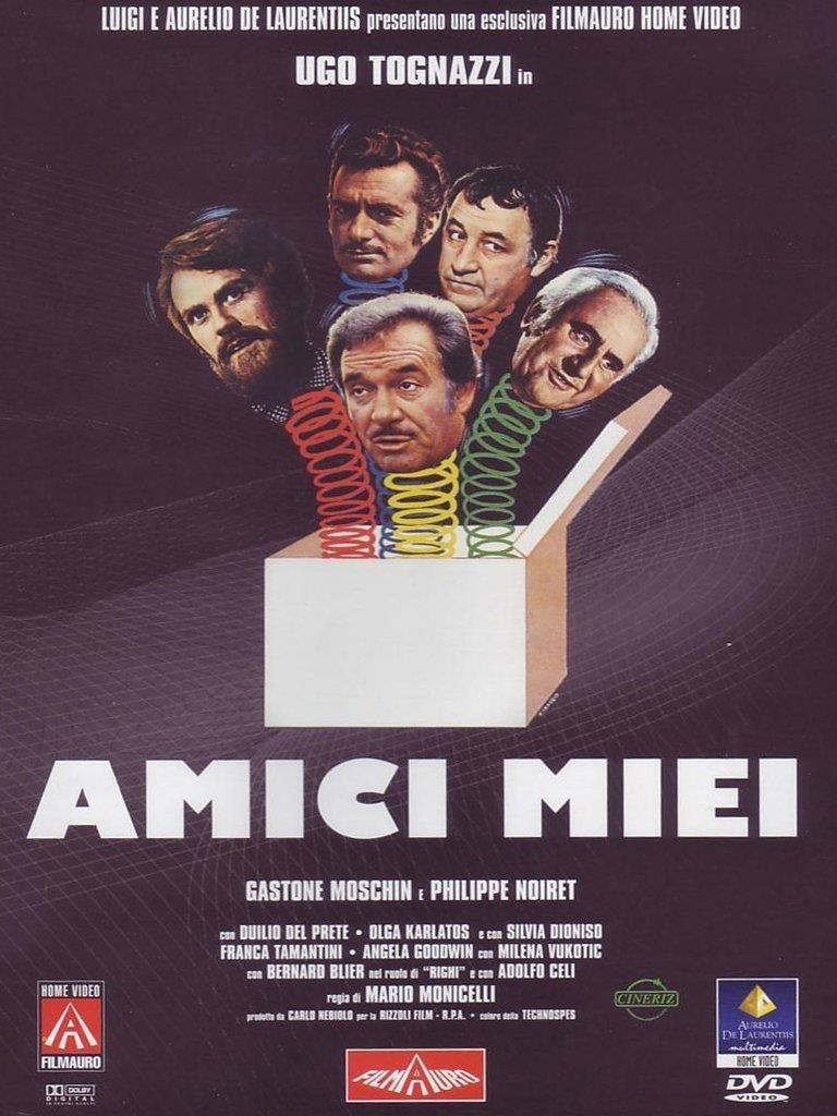 Copertina AMICI MIEI -TOGNAZZI/NOIRET/MOSCHIN/CELI