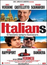 Copertina ITALIANS - VERDONE/SCAMARCIO