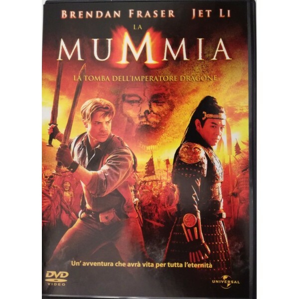 Copertina LA MUMMIA-LA TOMBA DELL'IMPERATORE DRAGONE-FRASER/JET LI