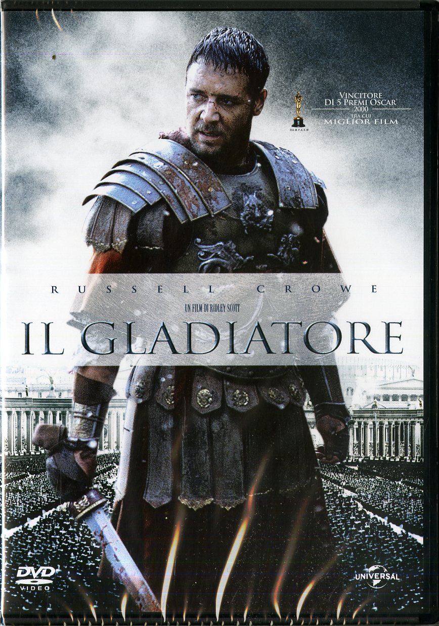 Copertina GLADIATORE (IL) -CROWE/PHOENIX