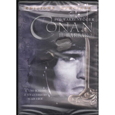 Copertina CONAN IL BARBARO-SCHWARZENEGGER