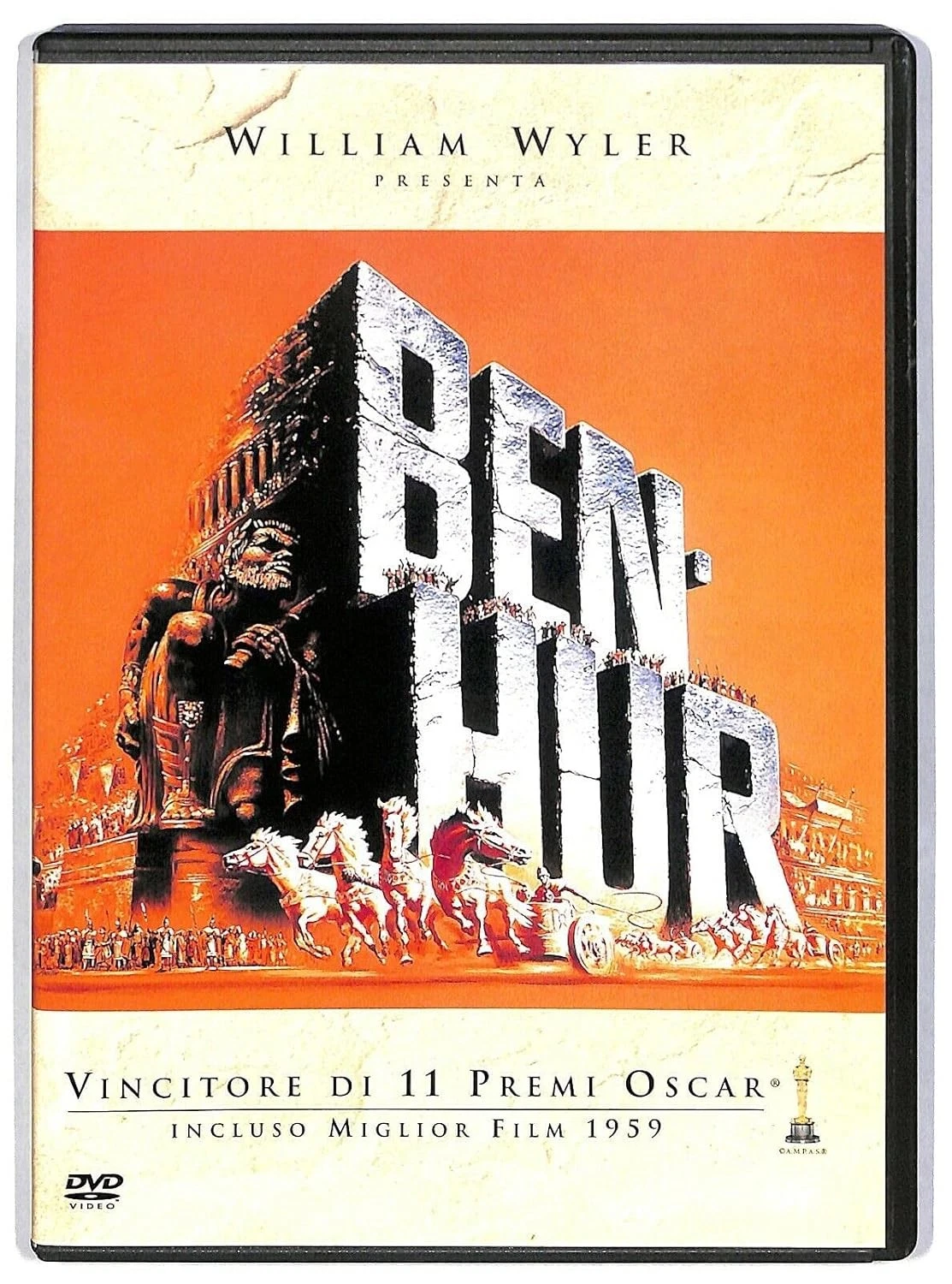 Copertina BEN-HUR -HESTON/HAWKINS (WIDESCREEN)