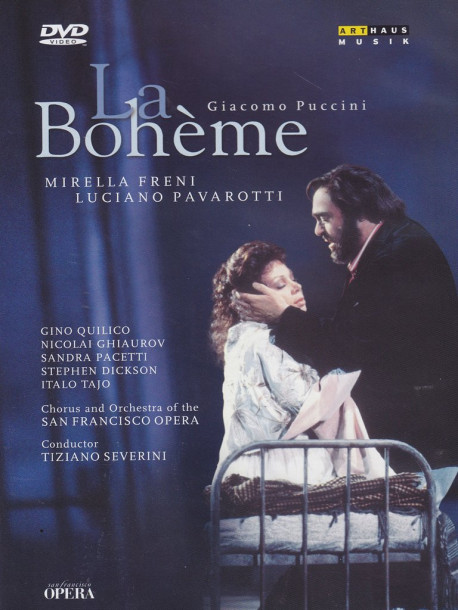 Copertina LA BOHEME - FRENI - PAVAROTTI - S.FRANCISCO OPERA