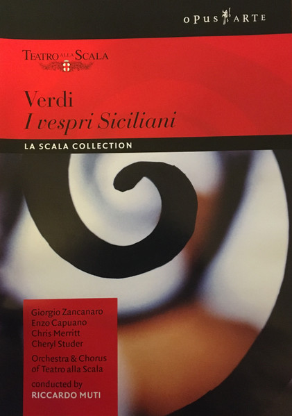 Copertina I VESPRI SICILIANI-ZANCANARO/CAPUANO/STUDER-MUTI/LA SCALA