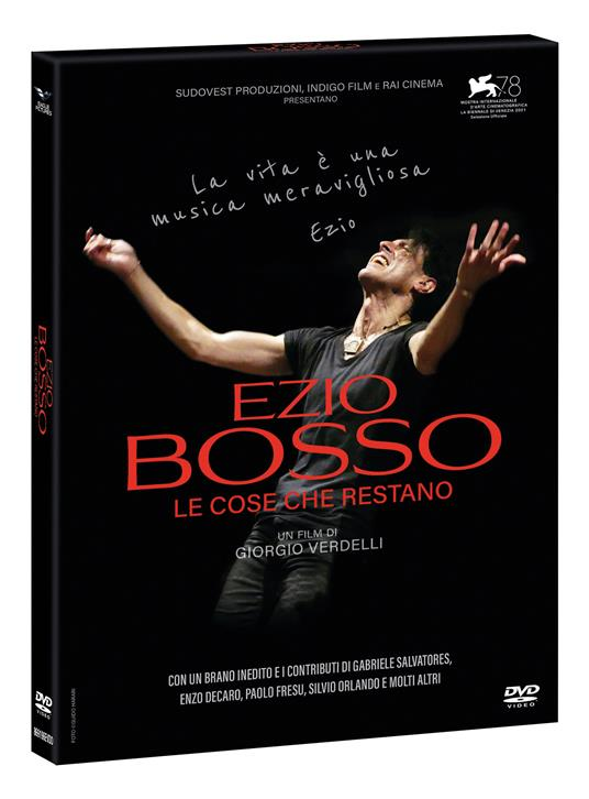 Copertina EZIO BOSSO - LE COSE CHE RESTANO